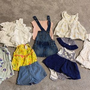 Infant girls bundle 3-6